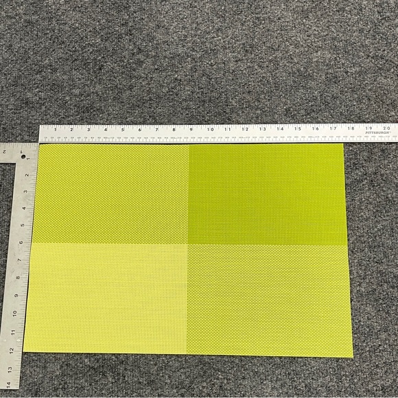 *GEFEII Deluxe PVC Woven Vinyl Non-Slip Table Mats - Picture 8 of 10